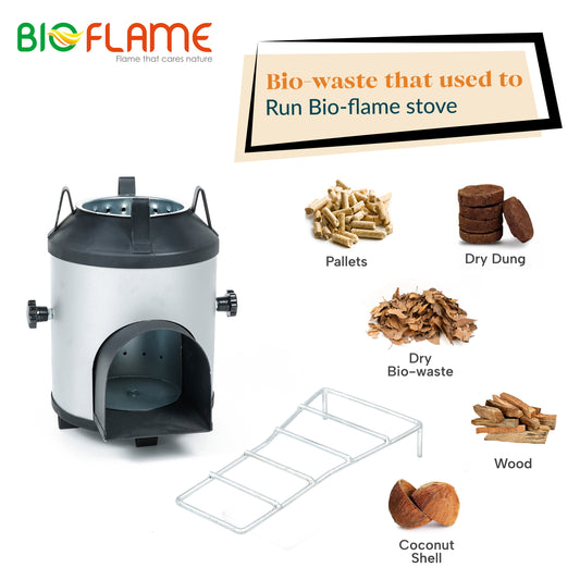 PEPL Bioflame Natural Draft Stove BFNDS