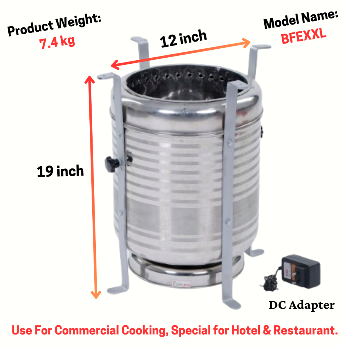 PEPL Bioflame EXXL Stove - Commercial Model