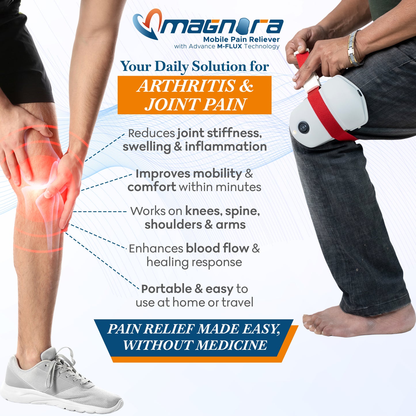 Magnora: Portable PEMF wellness Device