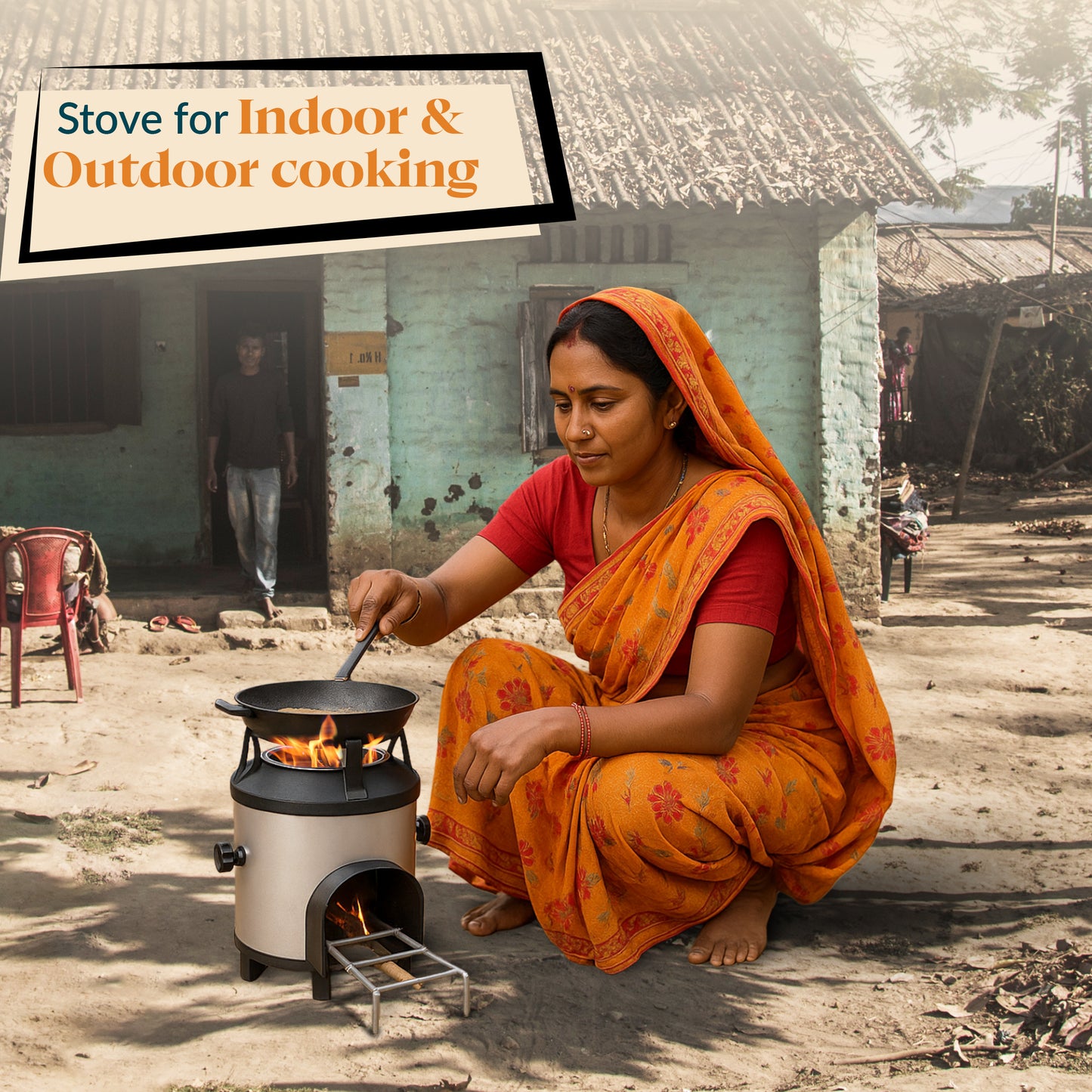 PEPL Bioflame Natural Draft Stove BFNDS