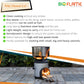 PEPL Bioflame Natural Draft Stove BFNDS