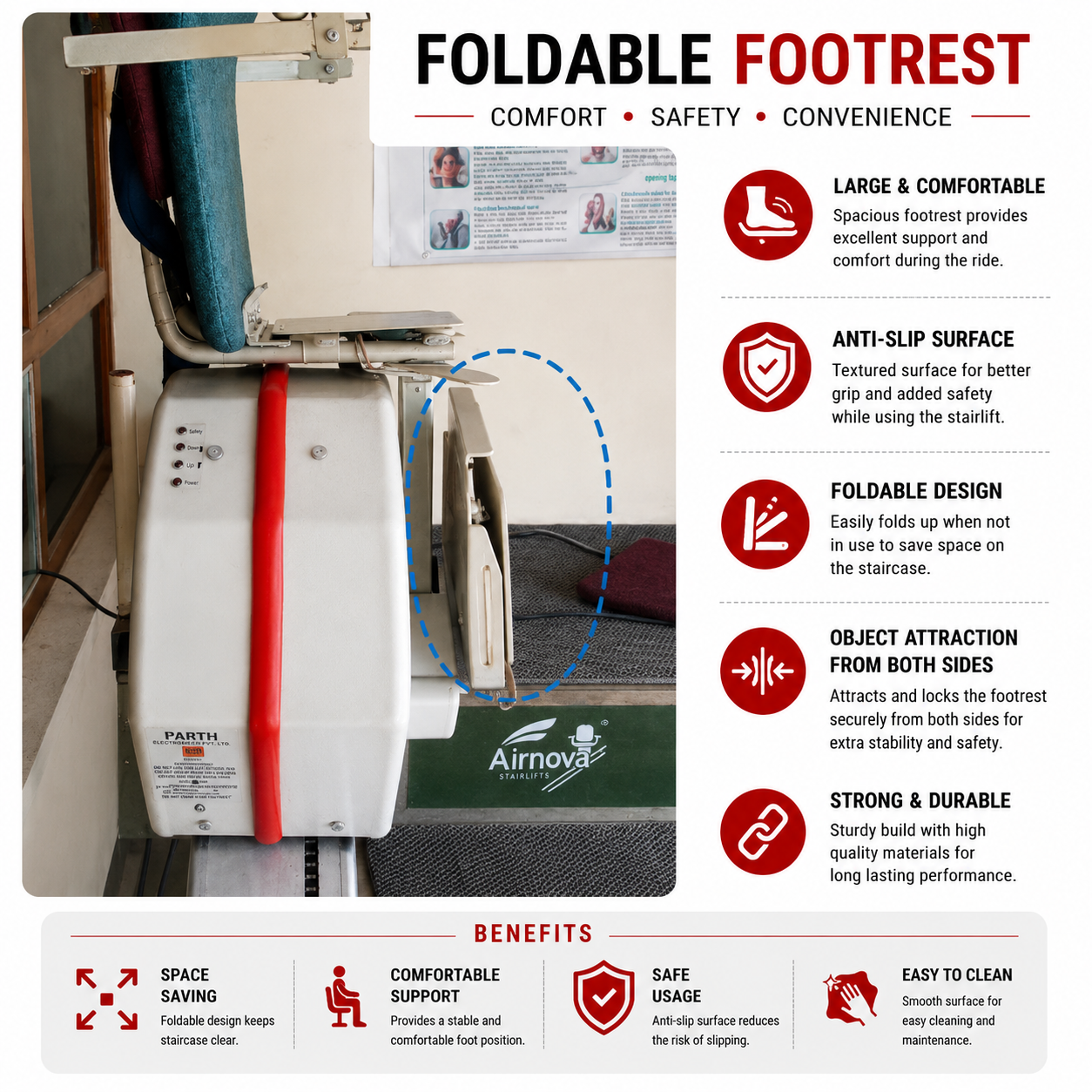 AirNova Stairlift - India's First Stairlift Manufacturing Company