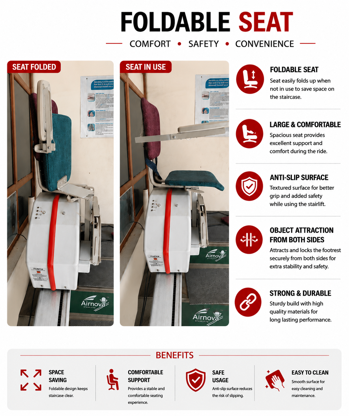 AirNova Stairlift - India's First Stairlift Manufacturing Company