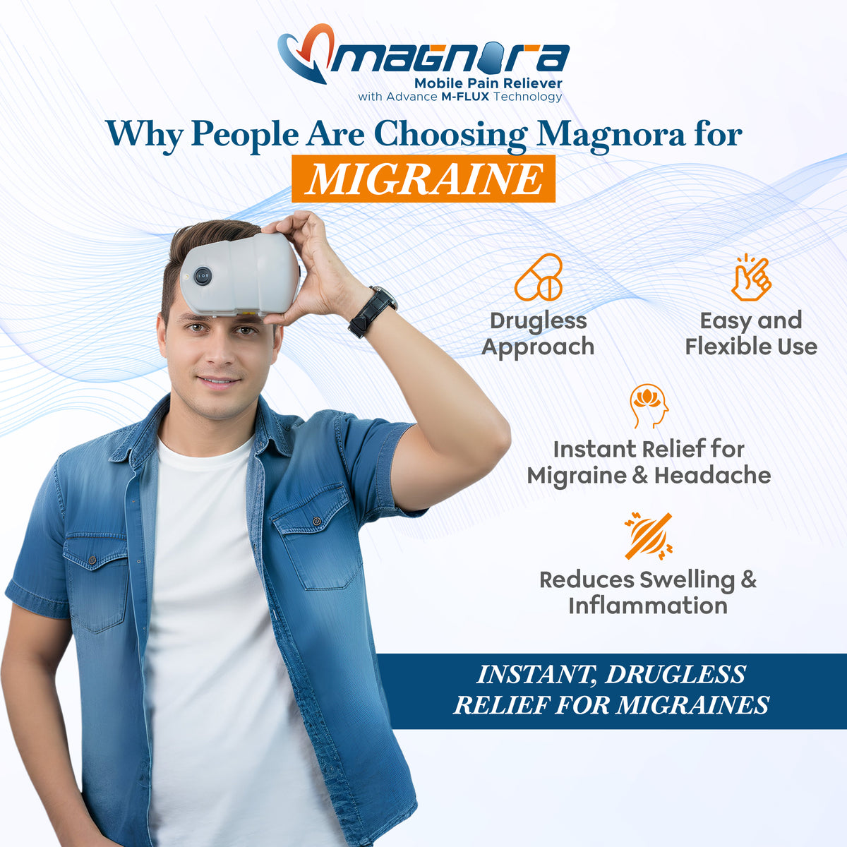 Magnolia Device Magnora: Portable PEMF wellness Device – PEPL Home